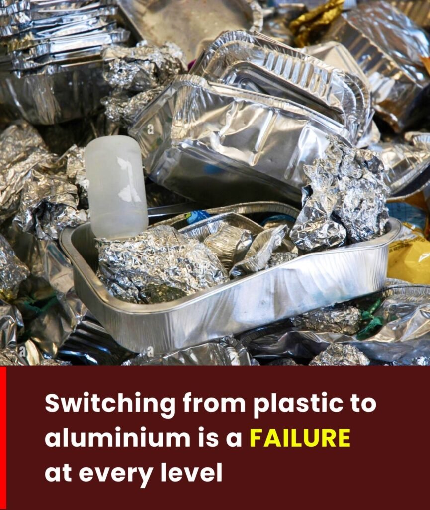 Switching from plastic to aluminium is a FAILURE at every level. Here’s why
